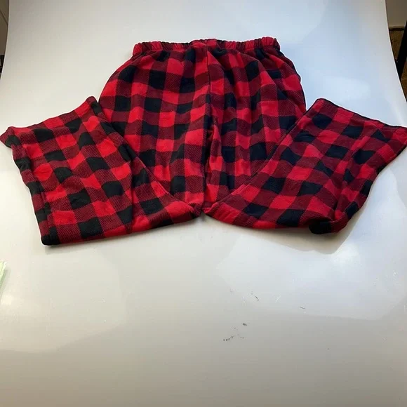 #Followme Microfleece Men’s Buffalo Plaid Pajama Pants with Pockets - Picture 7 of 7